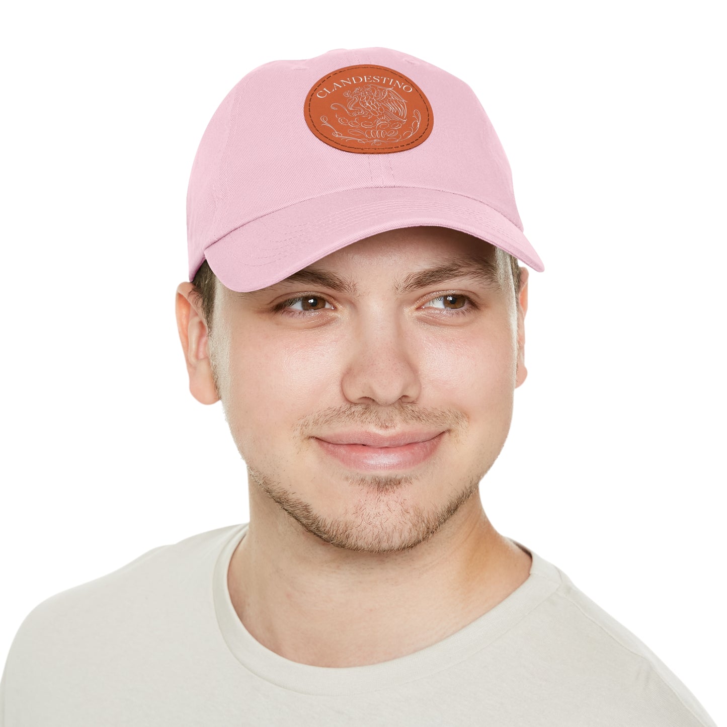 Escudo leather patch dad hat