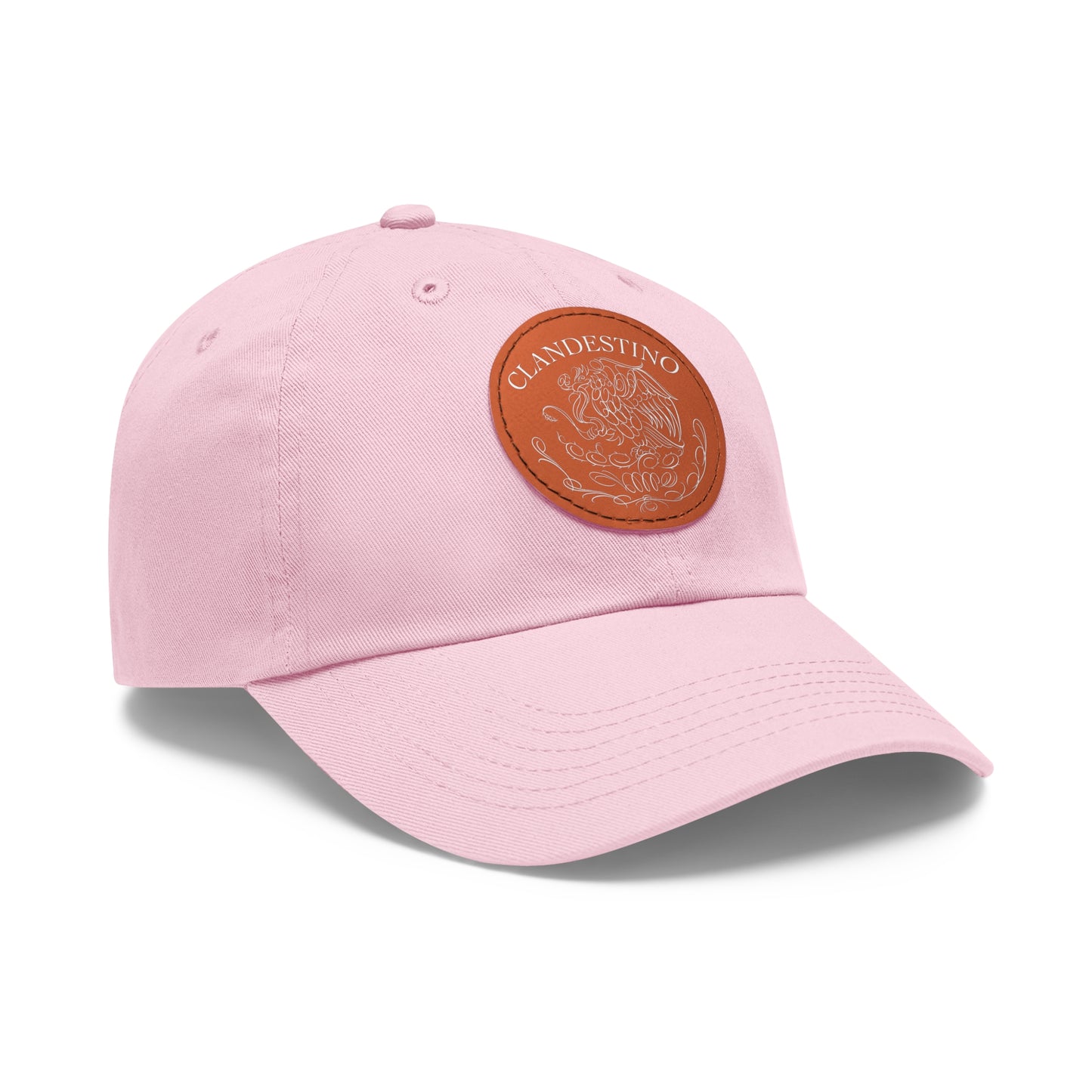 Escudo leather patch dad hat