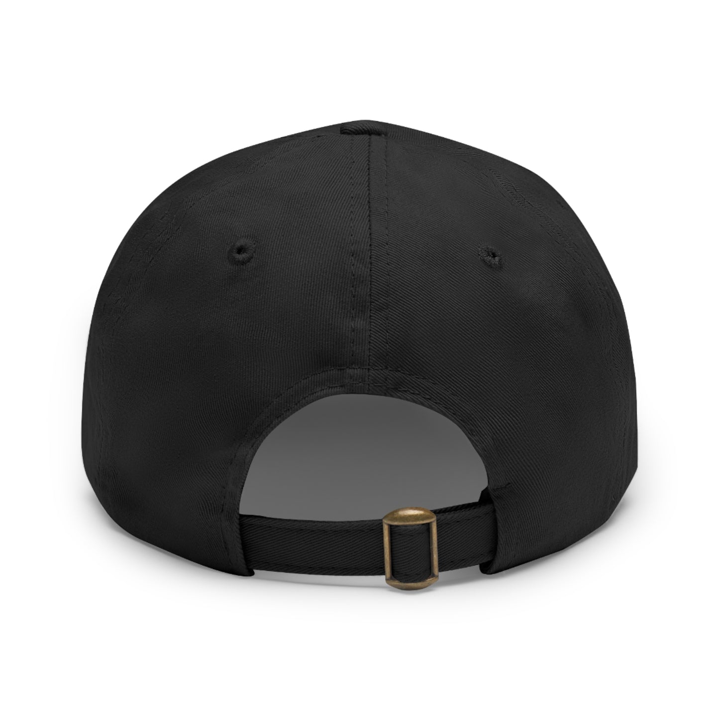 Escudo leather patch dad hat