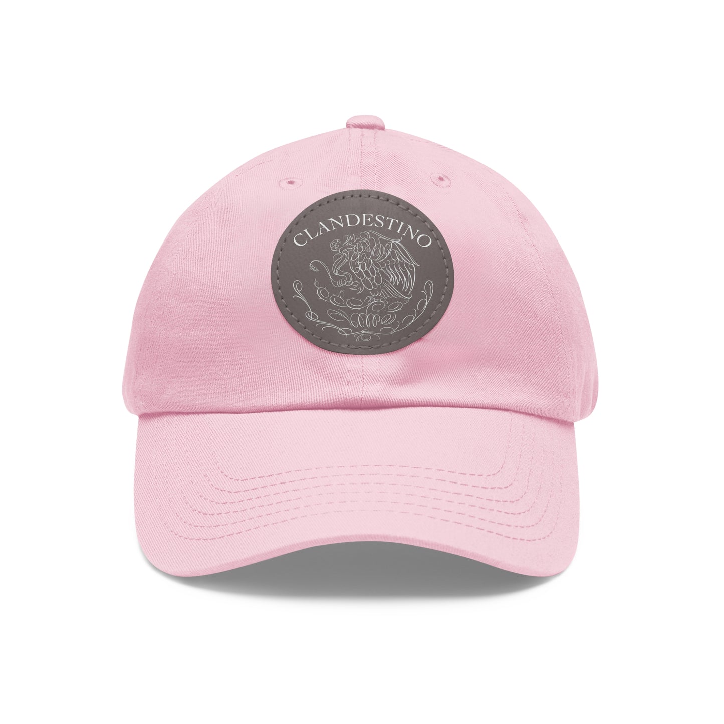 Escudo leather patch dad hat