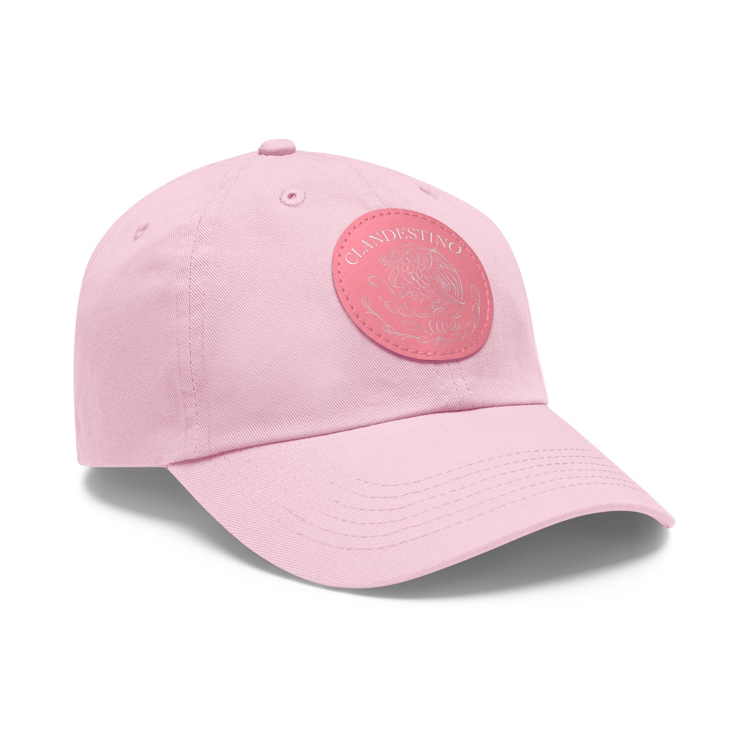 Escudo leather patch dad hat