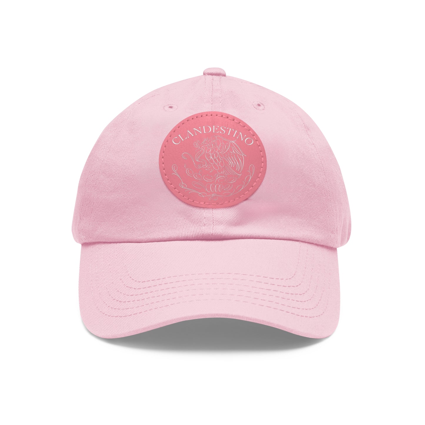 Escudo leather patch dad hat