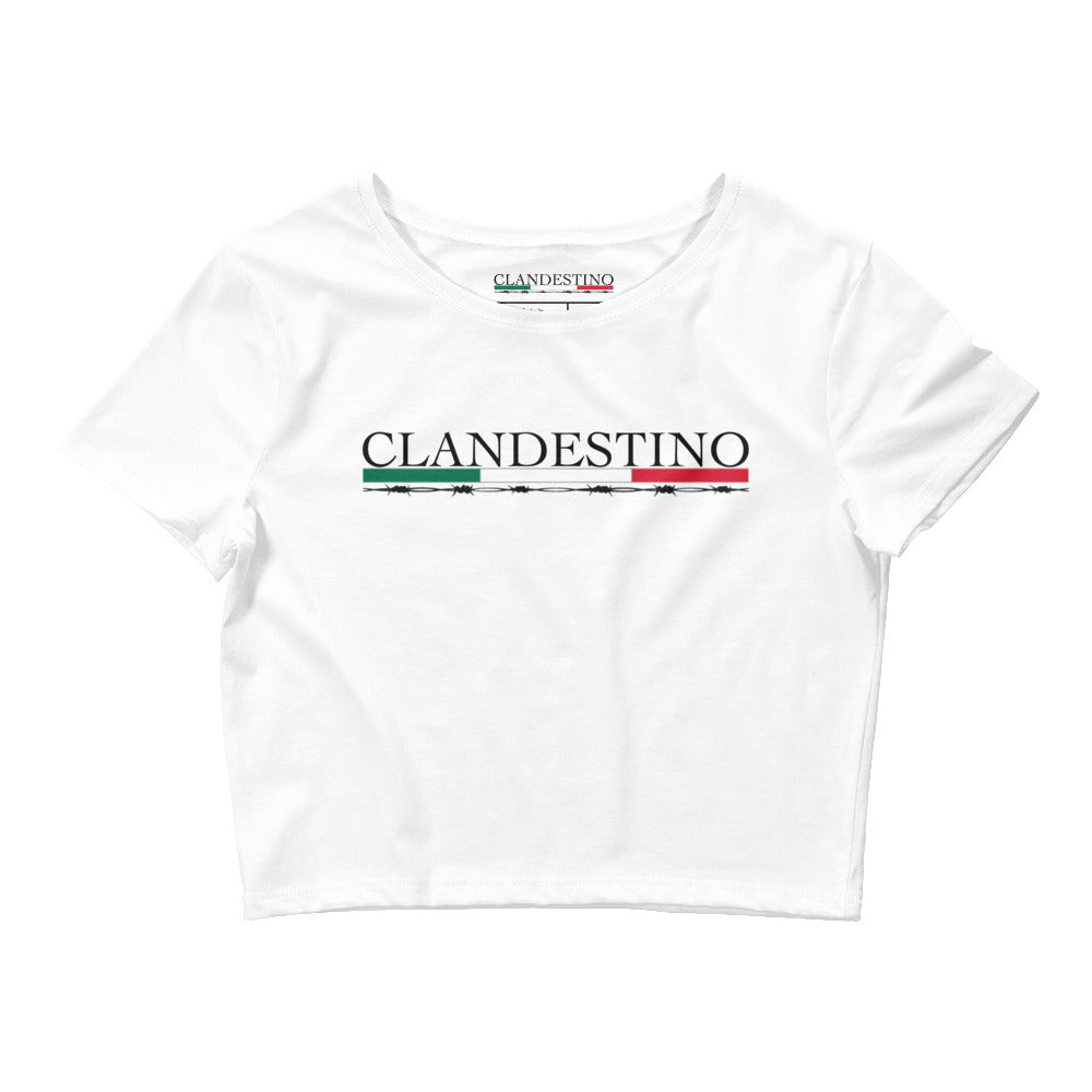 Clandestino Women’s Crop Tee