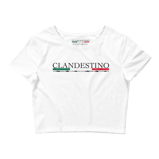 Clandestino Women’s Crop Tee